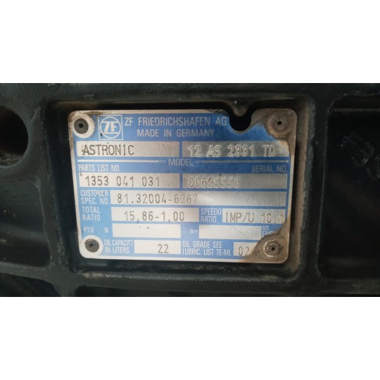 GEARBOXES  MAN TGX  used