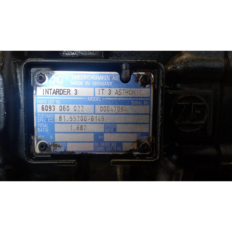 MAN INTARDER MAN TGX  used