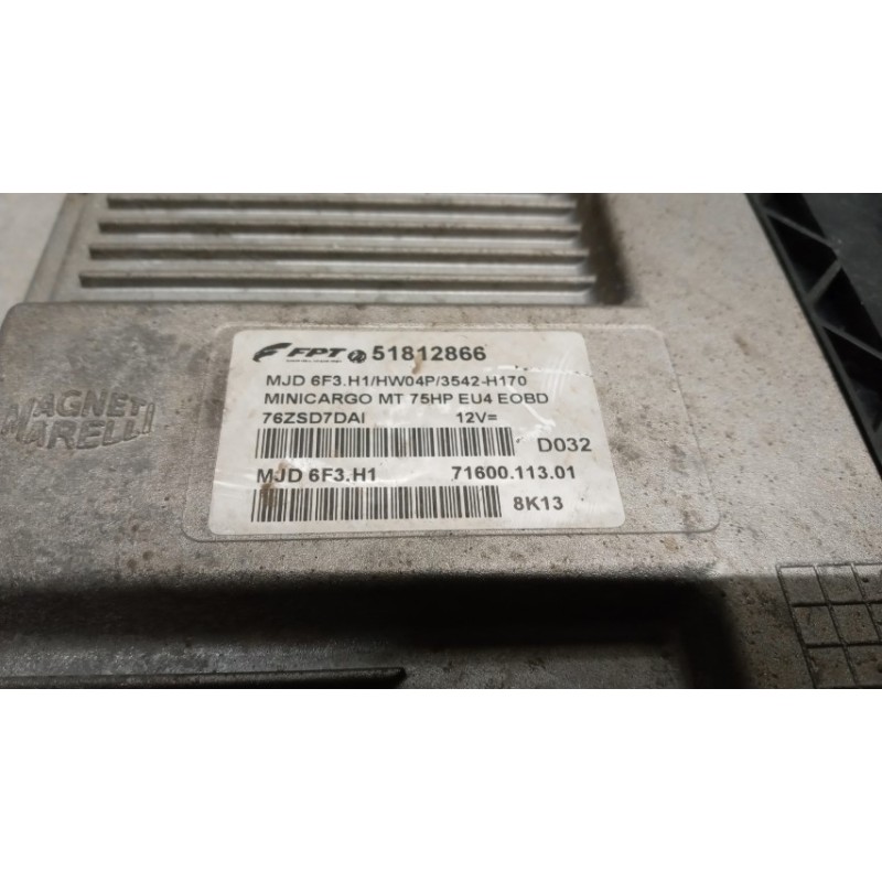 FIAT van ENGINE UNIT FIAT van Fiorino 2007>2015 used