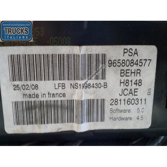 AC CONTROL UNIT CITROEN C4 2004>2010 used