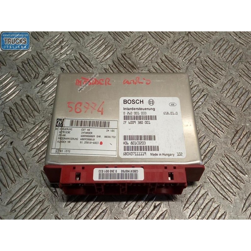 MAN VARIOUS CONTROL UNITS B  MAN TGX  used