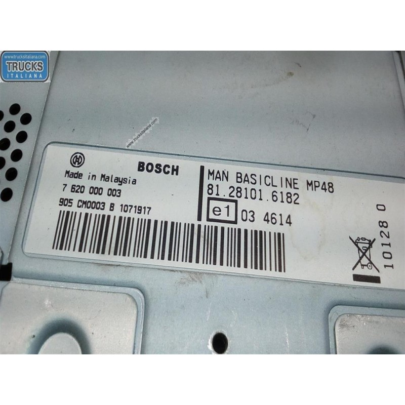 MAN CAR RADIO MAN TGX  used