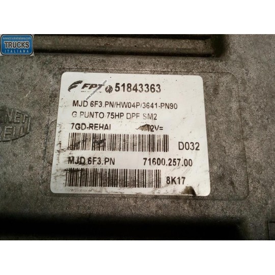 CENTRALINA MOTORE ALFA ROMEO Mito 2008>2011 usato