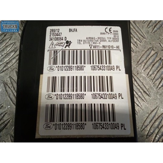 AIR BAG LATERALE DESTRO FORD B-Max 2012> usato