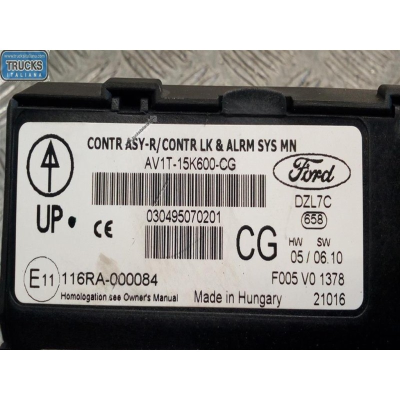 FORD VARIOUS CONTROL UNITS A  FORD B-Max 2012> used