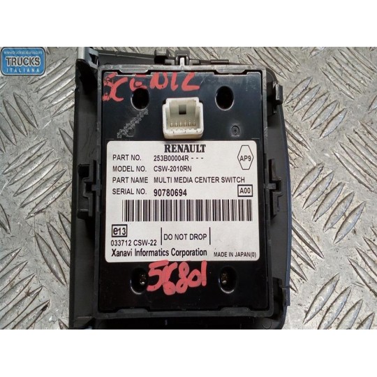 INTERRUTTORI E PULSANTI ABITACOLO RENAULT Scenic 2009>2012 usato