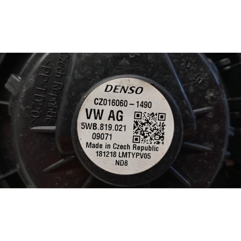 VOLKSWAGEN van MOTORINO VENTILAZIONE INTERNA VOLKSWAGEN van Crafter 2017> usato