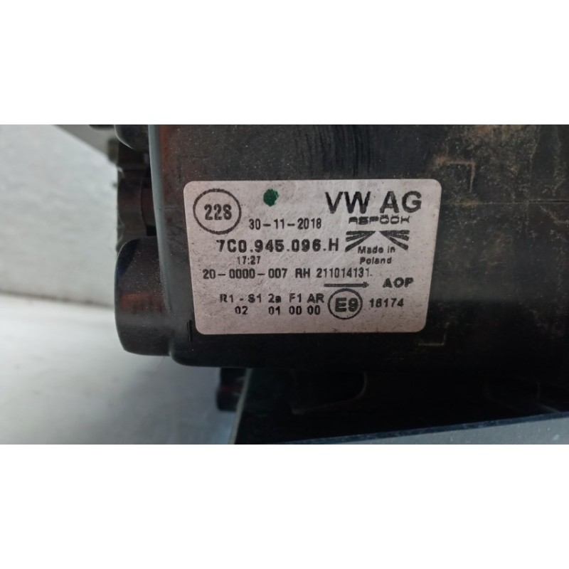 VOLKSWAGEN van RIGHT REAR LIGHT VOLKSWAGEN van Crafter 2017> used