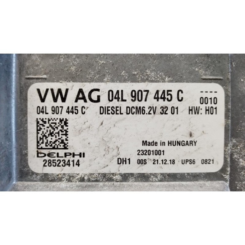 VOLKSWAGEN van CENTRALINA MOTORE VOLKSWAGEN van Crafter 2017> usato