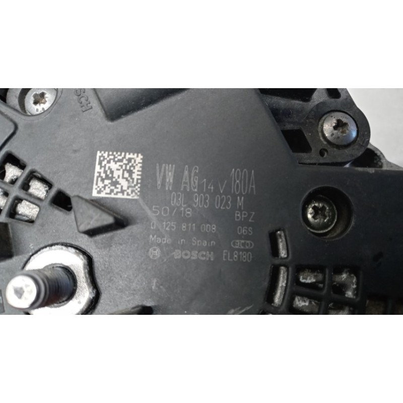 VOLKSWAGEN van ALTERNATOR VOLKSWAGEN van Crafter 2017> used