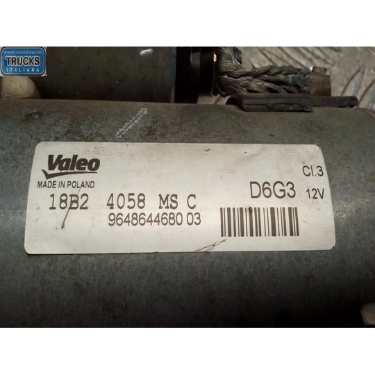 STARTER MOTOR CITROEN C3 2009>2013 used