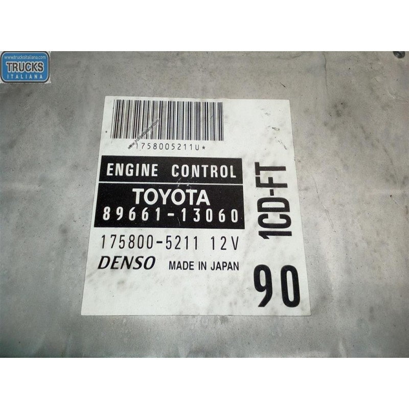 TOYOTA ENGINE UNIT TOYOTA Corolla Verso 2002>2004 used