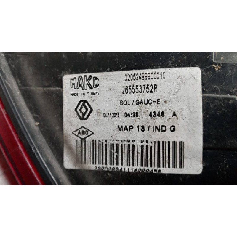 RENAULT FARO POSTERIORE ESTERNO SINISTRO RENAULT Clio 2012>2016 usato