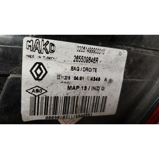 FARO POSTERIORE ESTERNO DESTRO RENAULT Clio 2012>2016 usato