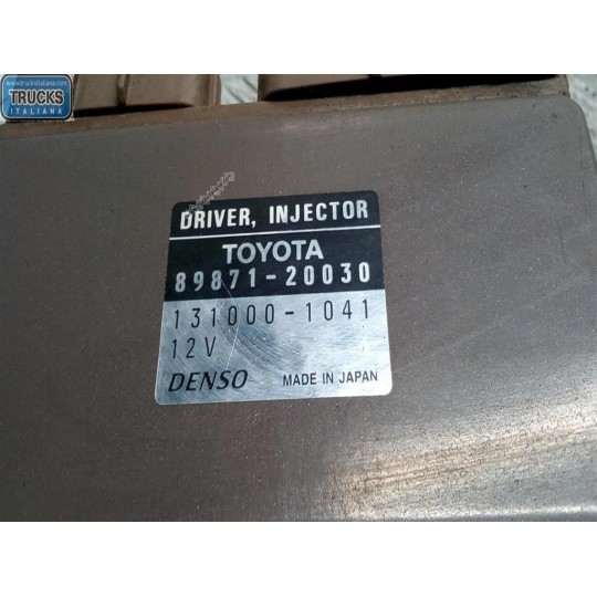 VARIOUS CONTROL UNITS  TOYOTA Corolla Verso 2002>2004 used