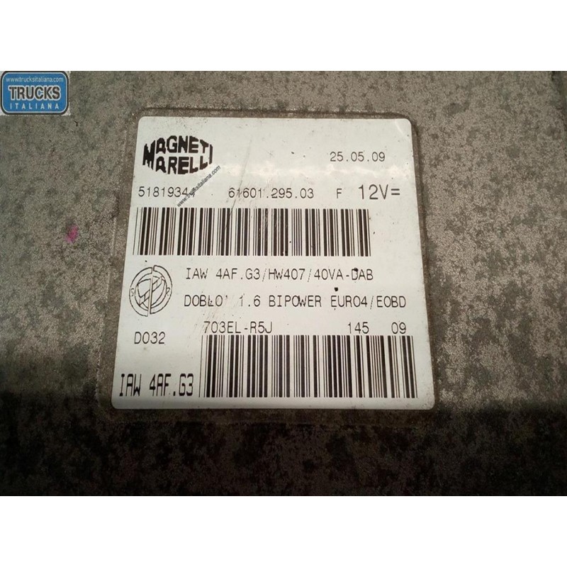 FIAT ENGINE UNIT FIAT Doblo' 2005>2009 used