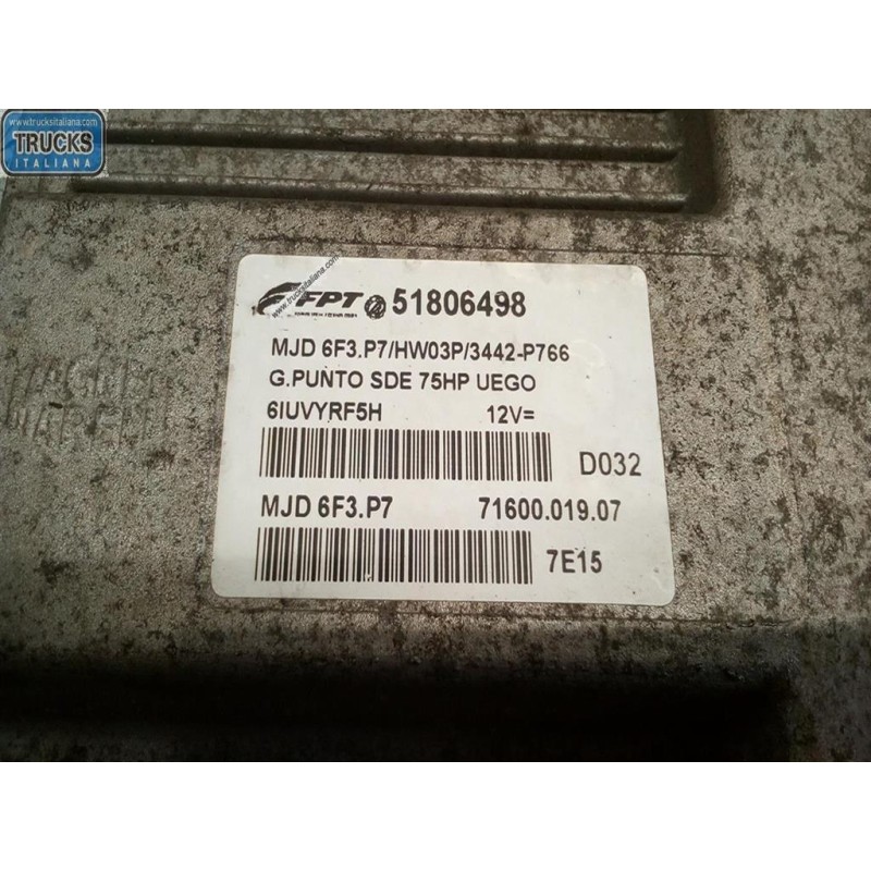 FIAT ENGINE UNIT FIAT F.Grande Punto 2005>2012 used