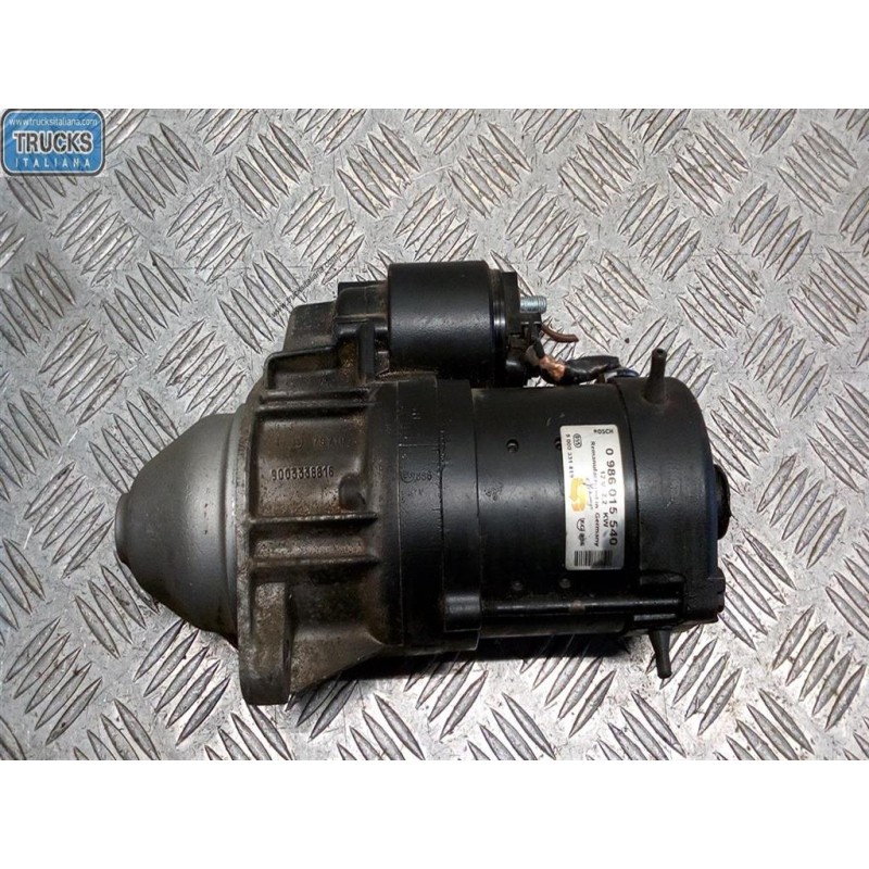 BUCHER STARTER MOTOR BUCHER Spazzatrici used