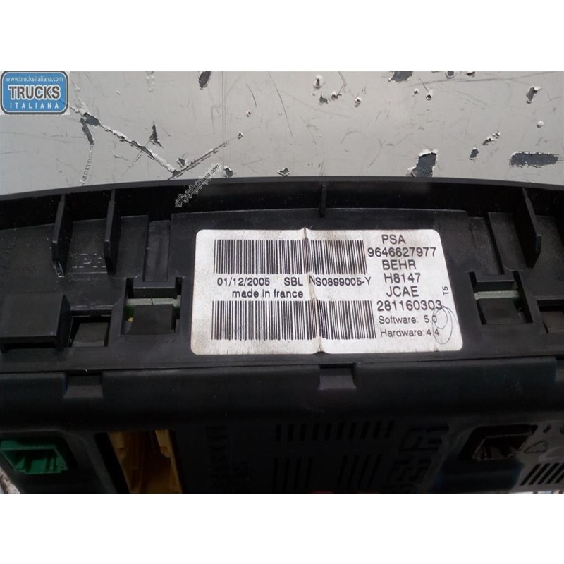 PEUGEOT CENTRALINA CLIMATIZZATORE PEUGEOT 307 2005>2008 usato