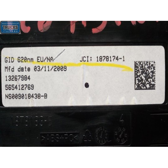 VARIOUS DISPLAY  OPEL Astra J 2009>2012 used