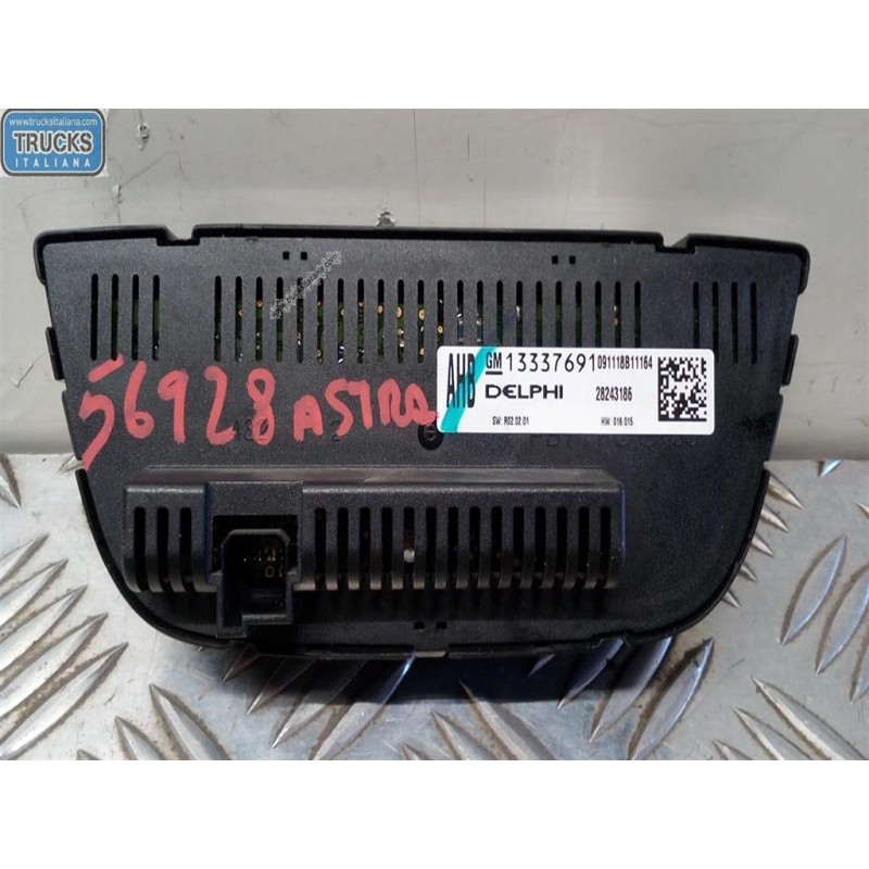 OPEL AC CONTROL UNIT OPEL Astra J 2009>2012 used