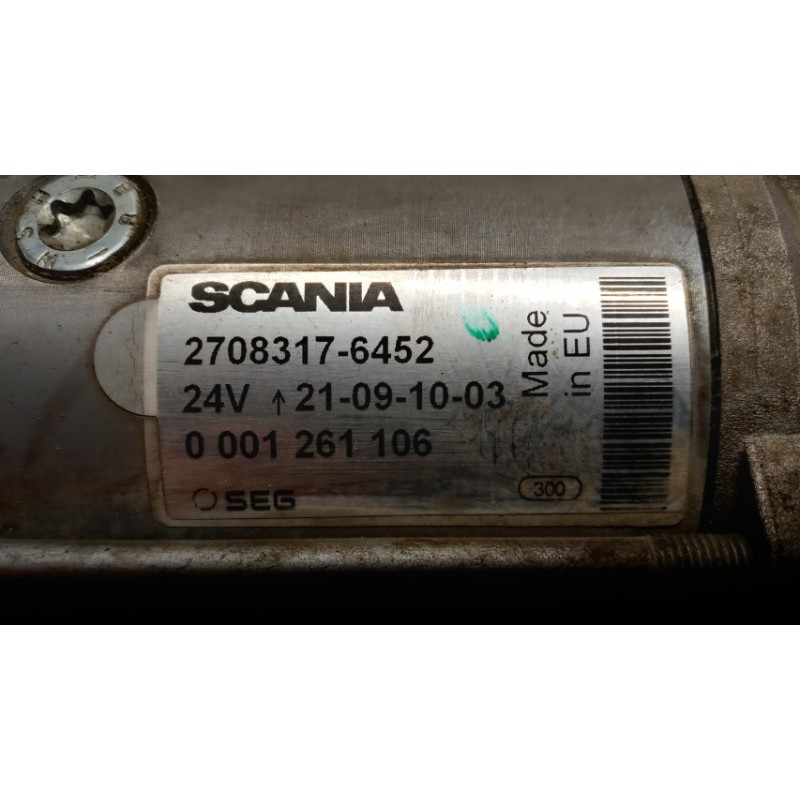 SCANIA STARTER MOTOR SCANIA Serie G 2005> used