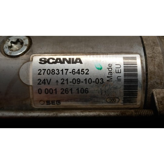 STARTER MOTOR SCANIA Serie G 2005> used