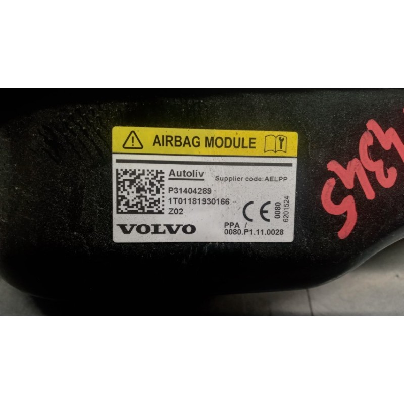 VOLVO AIR BAG PEDONI VOLVO V40 2016> used