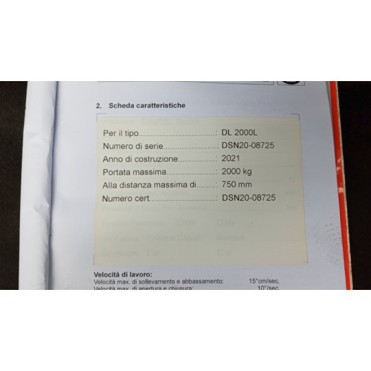 SPONDA ISUZU N2R usato