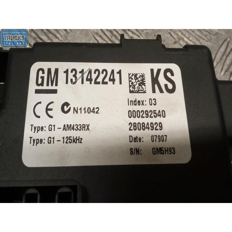 OPEL VARIOUS CONTROL UNITS  OPEL Corsa D 2006>2010 used