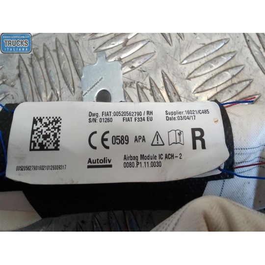 AIR BAG TETTO DESTRO FIAT F.500X (5F) 2014>2019 usato