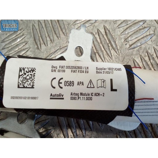 LEFT ROOF AIR BAG FIAT F.500X (5F) 2014>2019 used