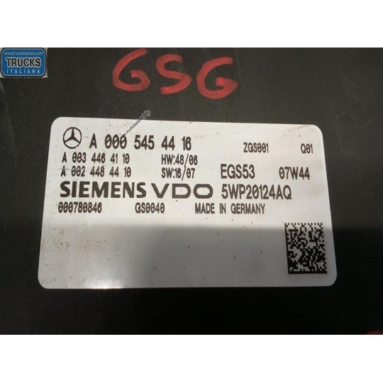 TRASMISSION UNIT MERCEDES-BENZ Classe C (W204) 2007>2011 used