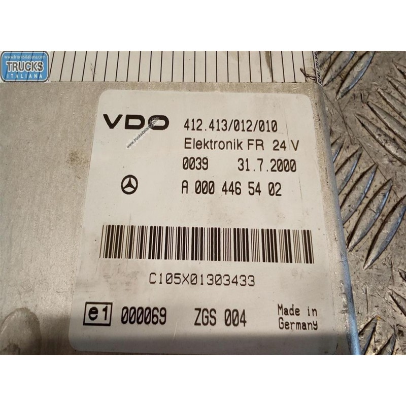 MERCEDES-BENZ truck VARIOUS CONTROL UNITS A  MERCEDES-BENZ truck Atego 970 used