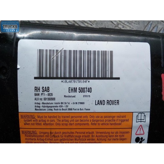 CURTAIN AIRBAG RIGHT  LAND ROVER Range Rover Sport 2005>2010 used