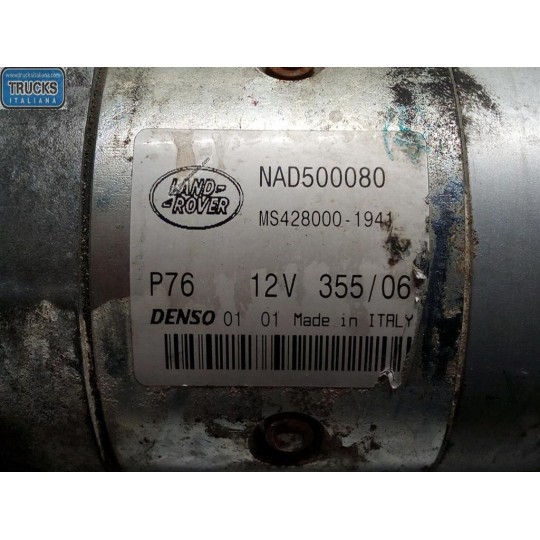 MOTORINO AVVIAMENTO LAND ROVER Range Rover Sport 2005>2010 usato