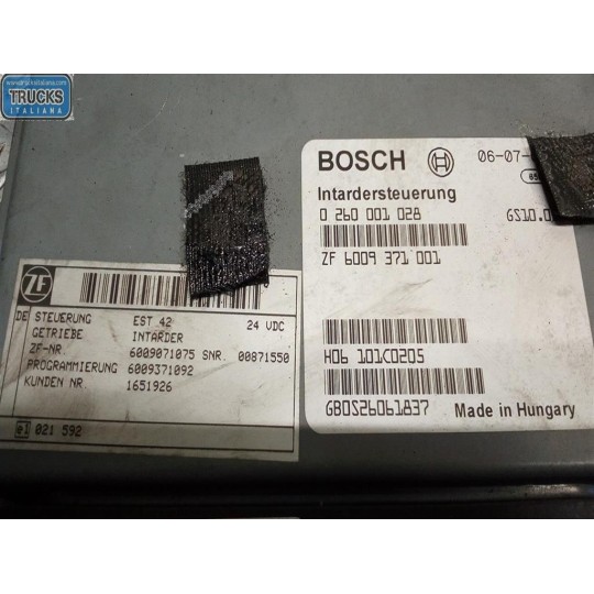 VARIOUS CONTROL UNITS A  DAF XF95 used