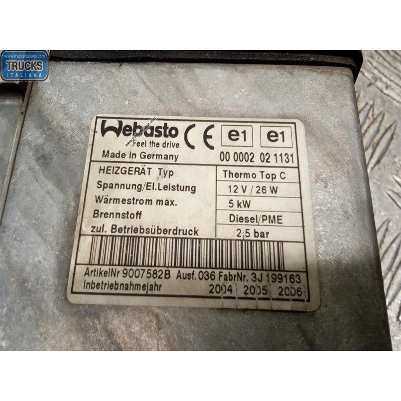 VOLKSWAGEN WEBASTO VOLKSWAGEN Touareg 2002>2007 usato