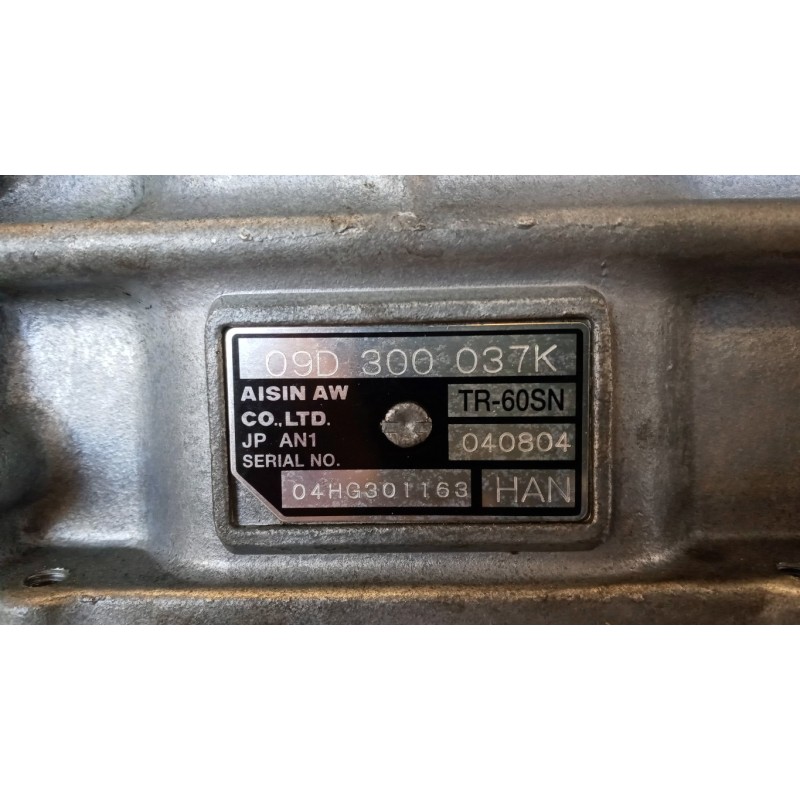 VOLKSWAGEN AUTOMATIC GEARBOXES  VOLKSWAGEN Touareg 2002>2007 used