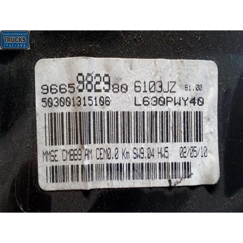 CITROEN QUADRO STRUMENTI CITROEN Berlingo 2008>2012 usato