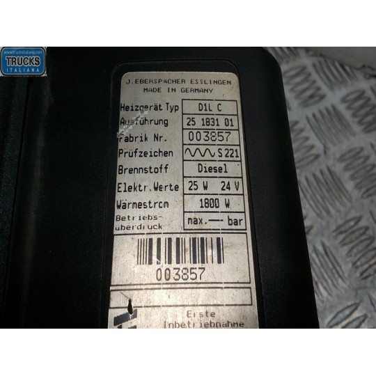 WEBASTO VOLVO truck FH12 I 1993>2002 usato