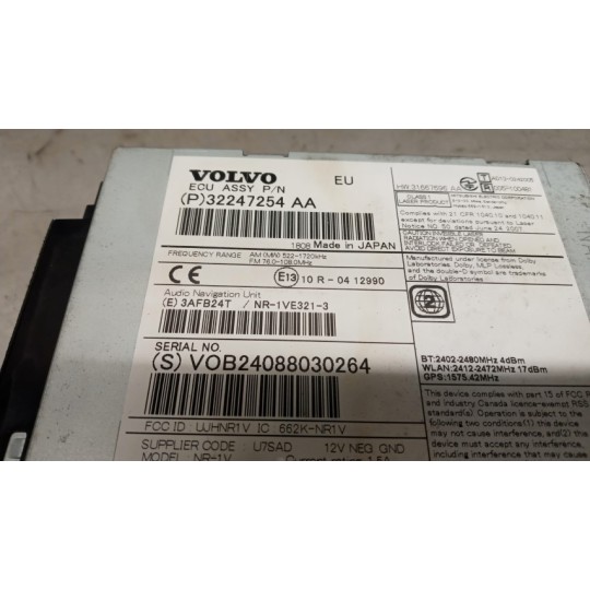 AUTORADIO VOLVO V40 2016> usato