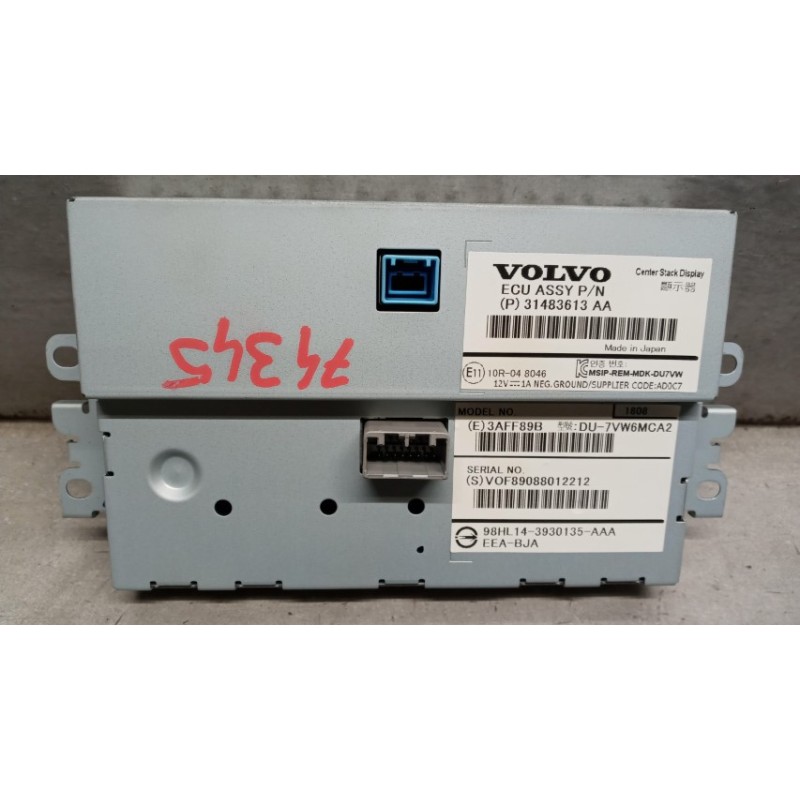 VOLVO DISPLAY VARI VOLVO V40 2016> usato