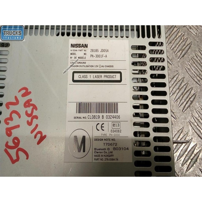 NISSAN AUTORADIO NISSAN Qashqai 2010>2014 usato