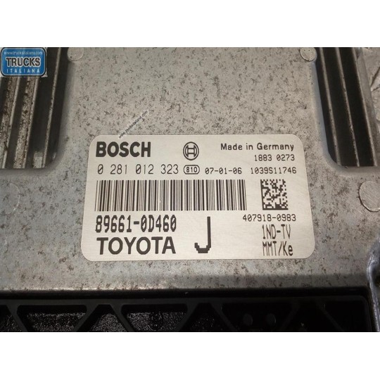 CENTRALINA MOTORE TOYOTA Yaris 2005>2008 usato