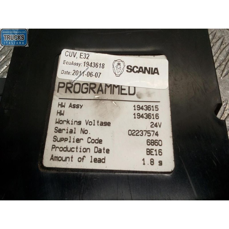 SCANIA VARIOUS CONTROL UNITS B  SCANIA Serie R 2005> used