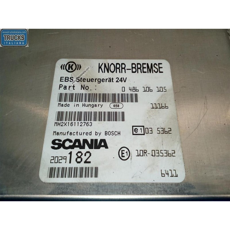 SCANIA EBS CONTROL UNIT  SCANIA Serie R 2005> used