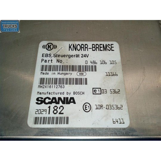 EBS CONTROL UNIT  SCANIA Serie R 2005> used