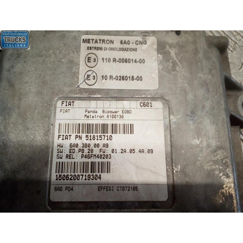 FIAT CENTRALINE VARIE FIAT Panda 4x4 e Panda Natural Power 2004>2010 usato