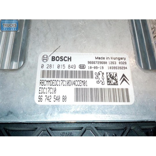 CENTRALINA MOTORE CITROEN DS3 2010>2014 usato